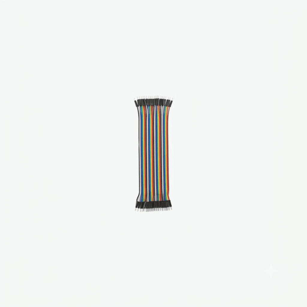 MALE TO MALE JUMPER WIRES(set of 40Pcs) 20cm