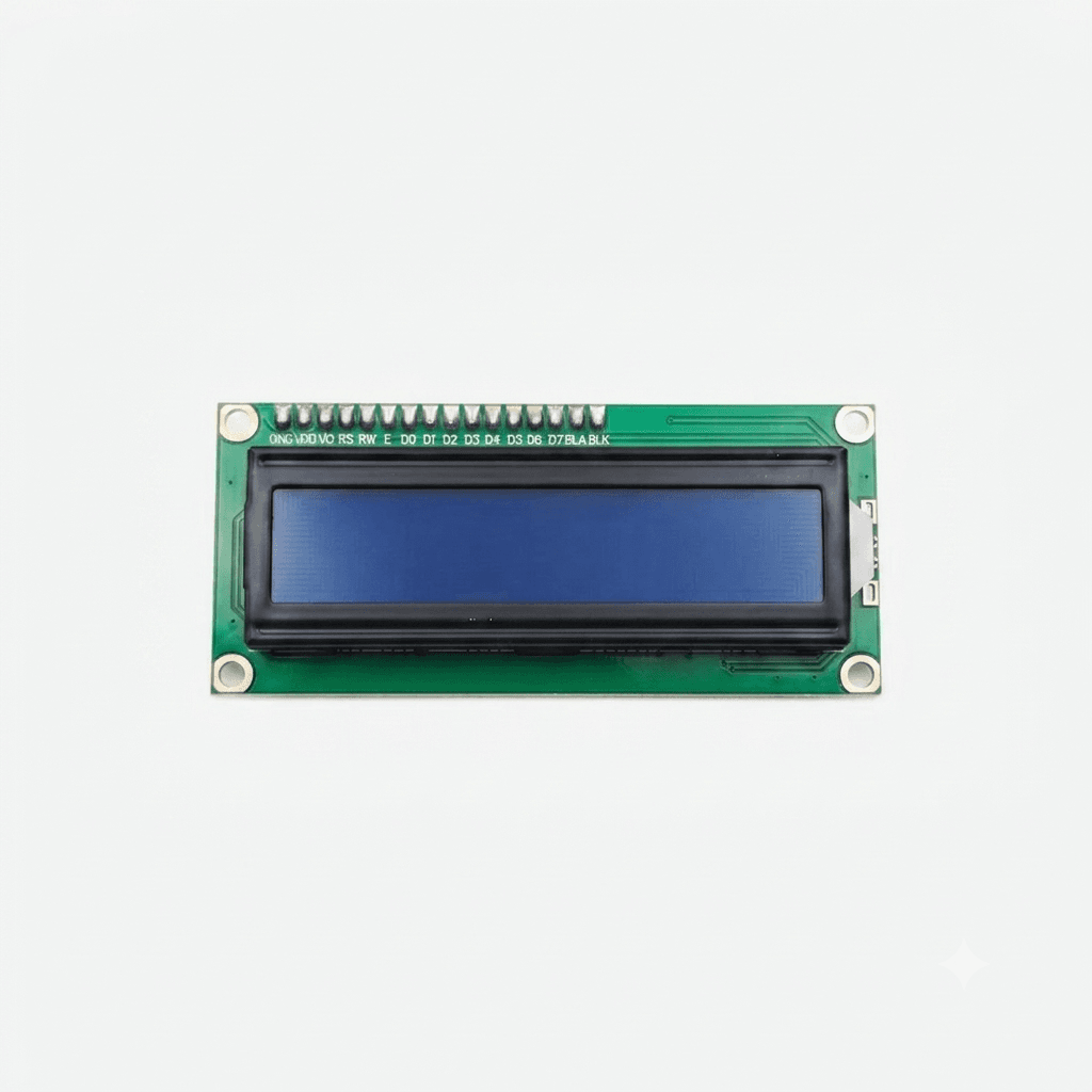 16x2 LCD PARALLEL DISPLAY 