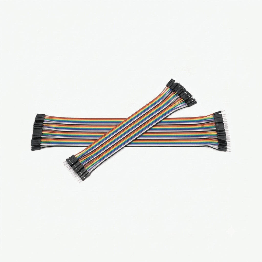 MALE TO FEMALE JUMPER WIRES (Set of 40)