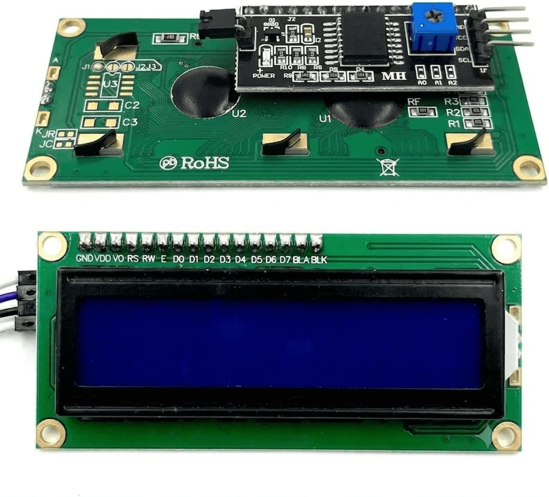 16X2 LCD WITH I2C